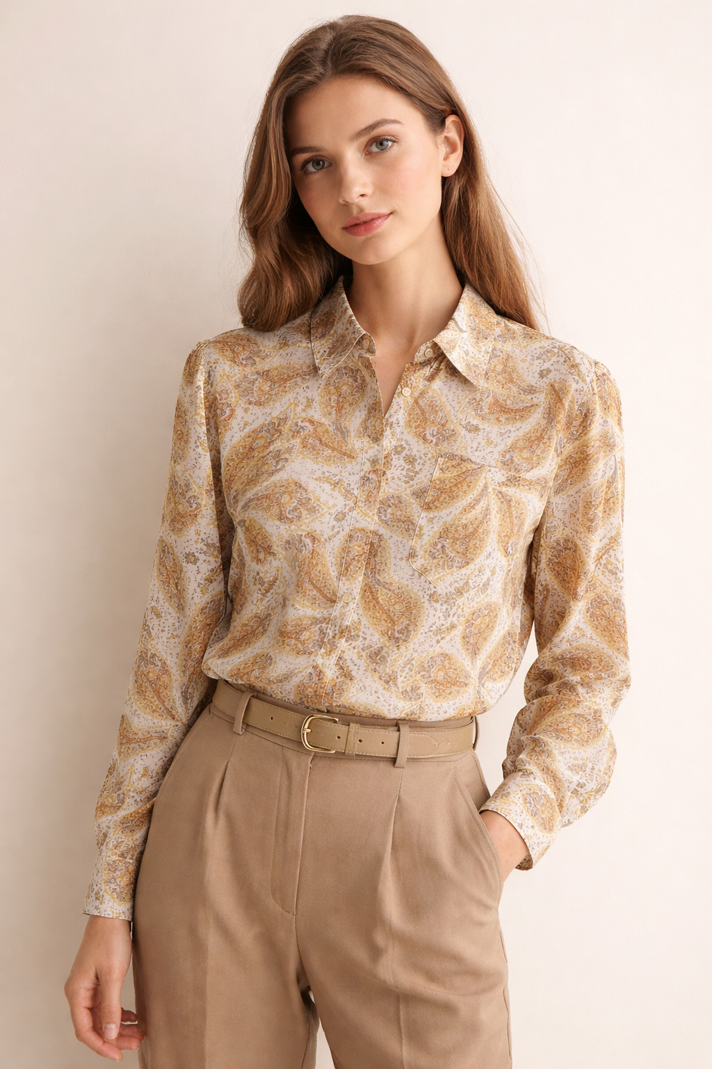 Camisa paisley